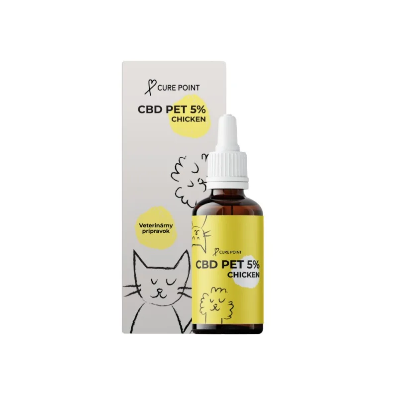 Cure Point Curepoint CBD olej PET 5% CHICKEN, 10ml