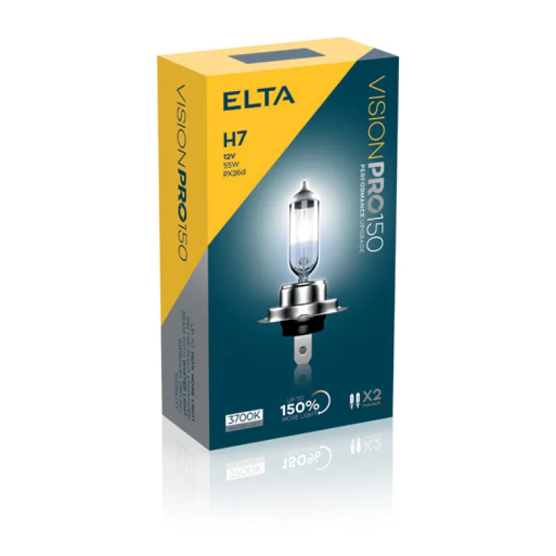 ELTA H7 12V 55W Vision PRO +150% BOX 2ks