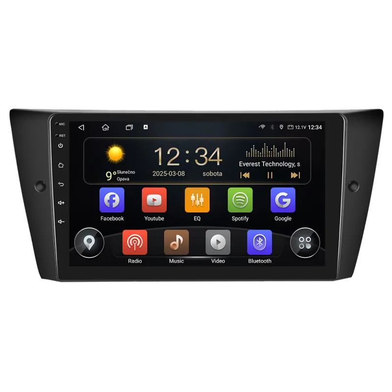 Isudar 2DIN autorádio T72-IEV16 Android, BMW E90 / E91 / E92 / E93 B136