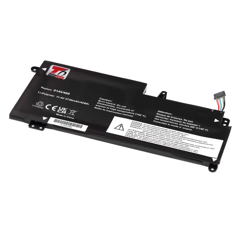 Baterie T6 Power pro Lenovo ThinkPad 13 20GJ/20GK, 20GL/20GM serie, 3730mAh, 42Wh, 3cell, Li-Pol NBIB0157