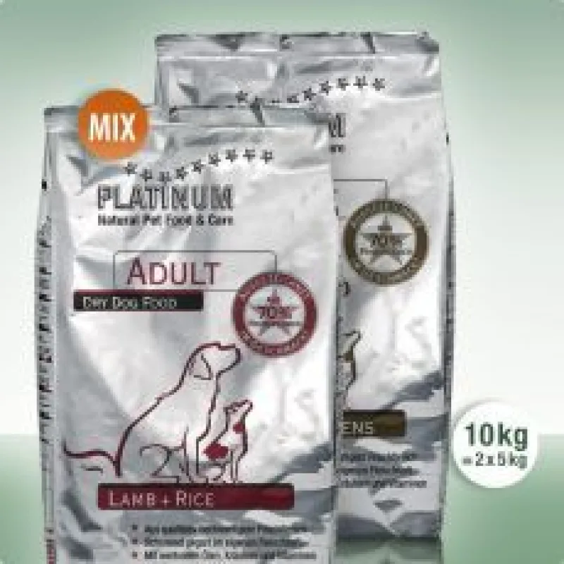 PLATINUM Natural - Mixuj o 106 jahňa (5kg) iberico (5kg) = 10 kg