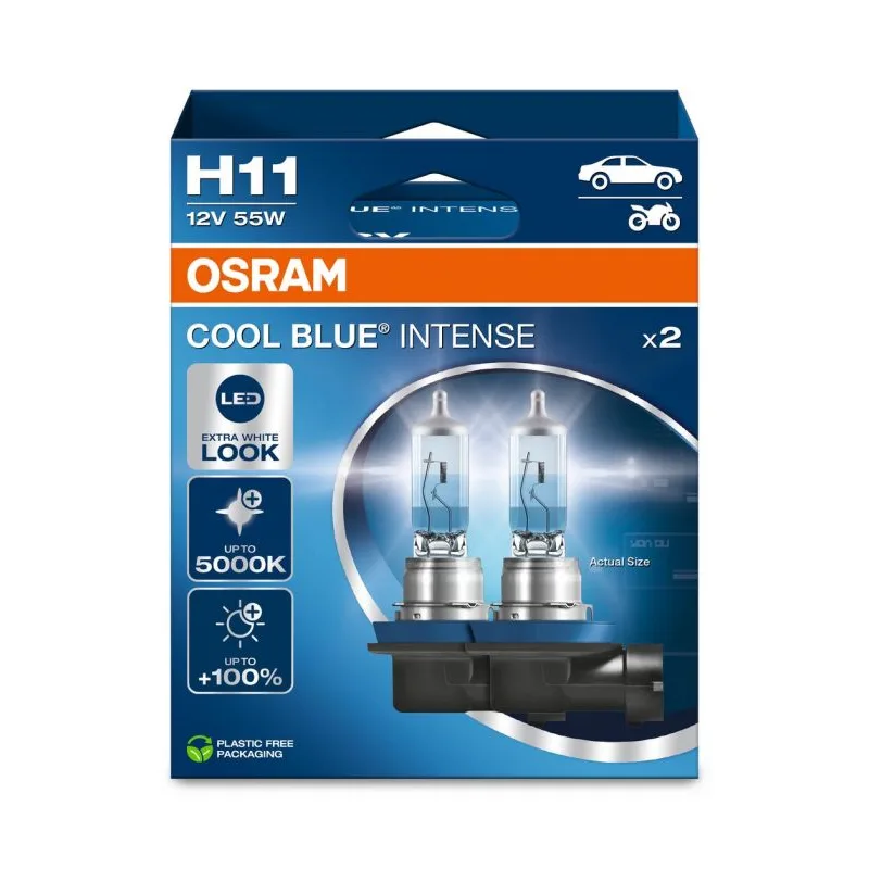 OSRAM CoolBlue Intense H11 55W NextGeneration 5000K BOX