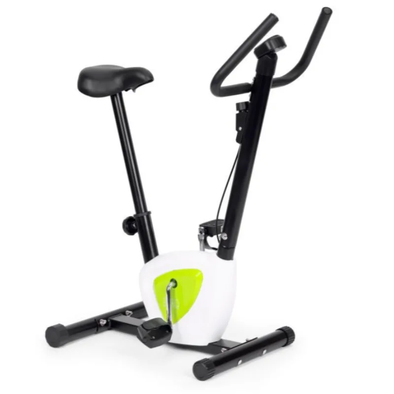 MODERNHOME Tréningový bicykel GB-BC1422 WHITE & GREEN – domáci rotopéd s počítačom