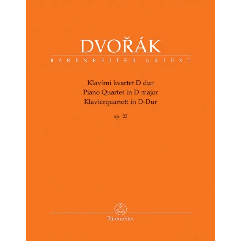 Bärenreiter Klavírní kvartet D dur op. 23