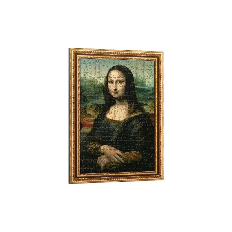 Trefl Puzzle deskové ArtFrame: Mona Lisa, Leonardo da Vinci 40x55,5cm 500 dílků ve fólii