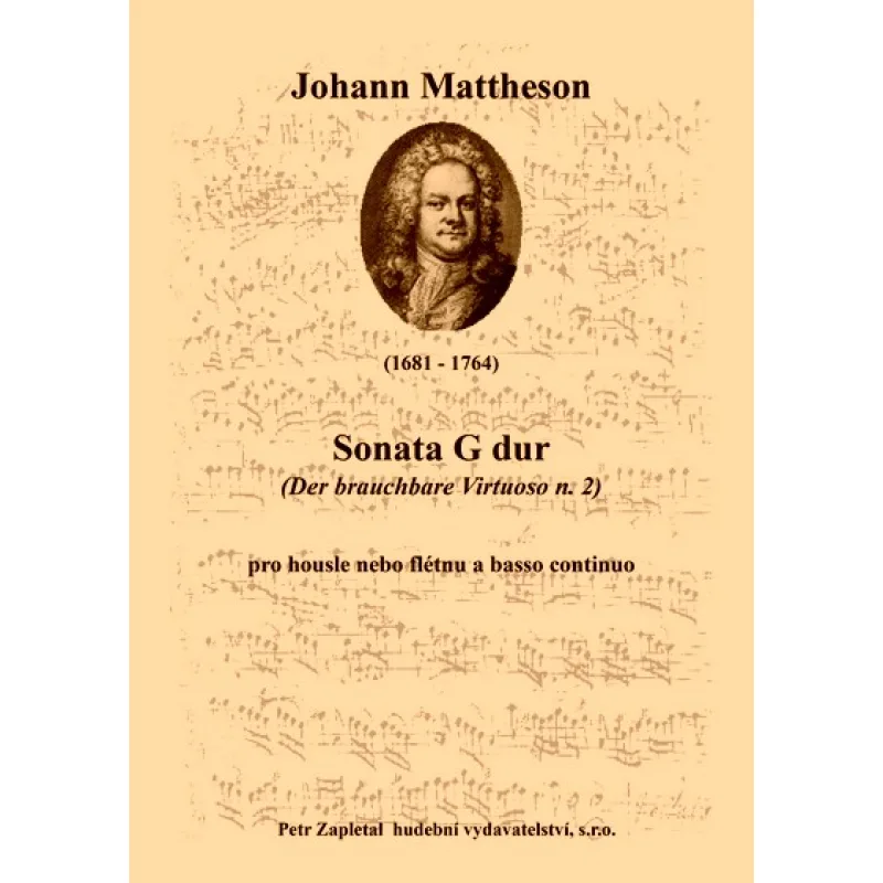 NotaNota Sonata G dur (Der brauchbare Virtuoso n. 2)