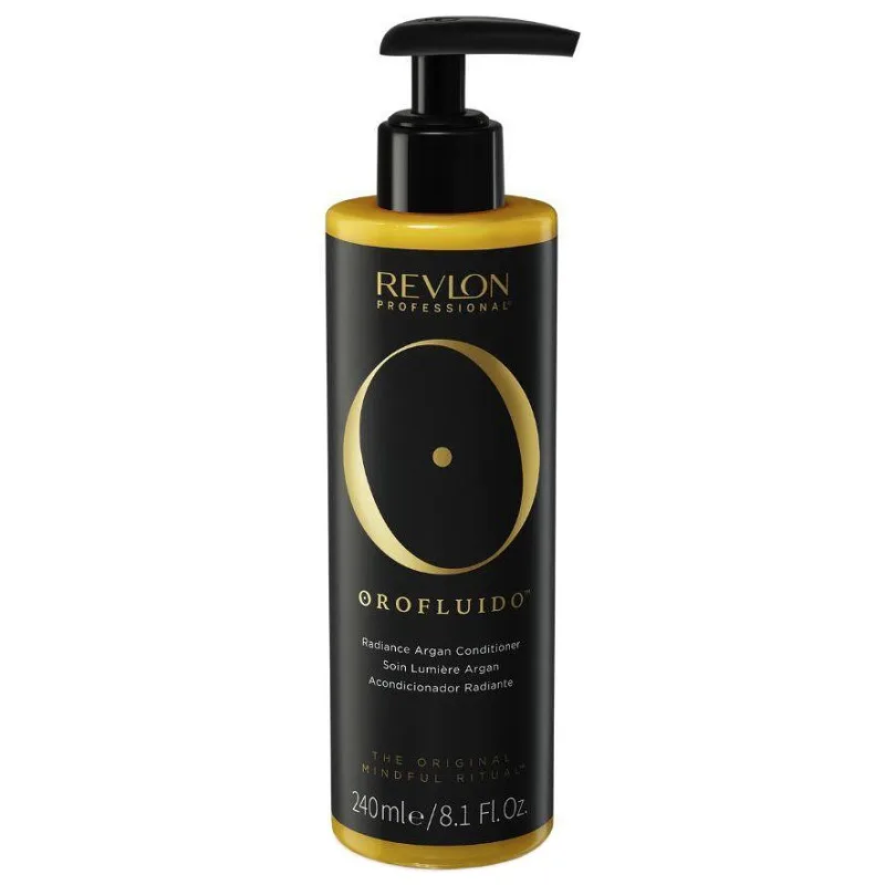 REVLON OROFLUIDO Radiance Argan Conditioner 240ml - kondic. pre prírodné a farbené vlasy