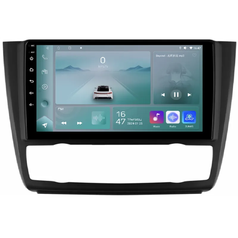 HIZPO KXBME879001A Autorádio 9" Android pro BMW řada 1 E87 Model: P9002CP (2+32GB) CHR213_RAM