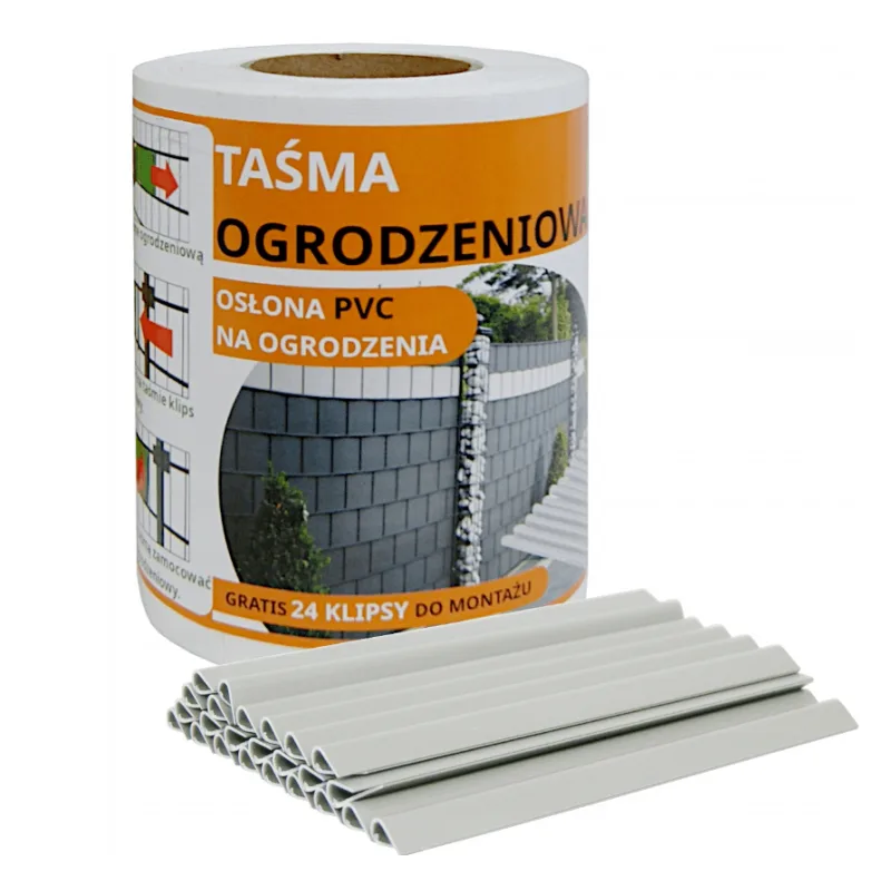 Ekspan Krycí panel plotu + UV 24 klipov 19cmx35m Barva: bílá RAL 9003