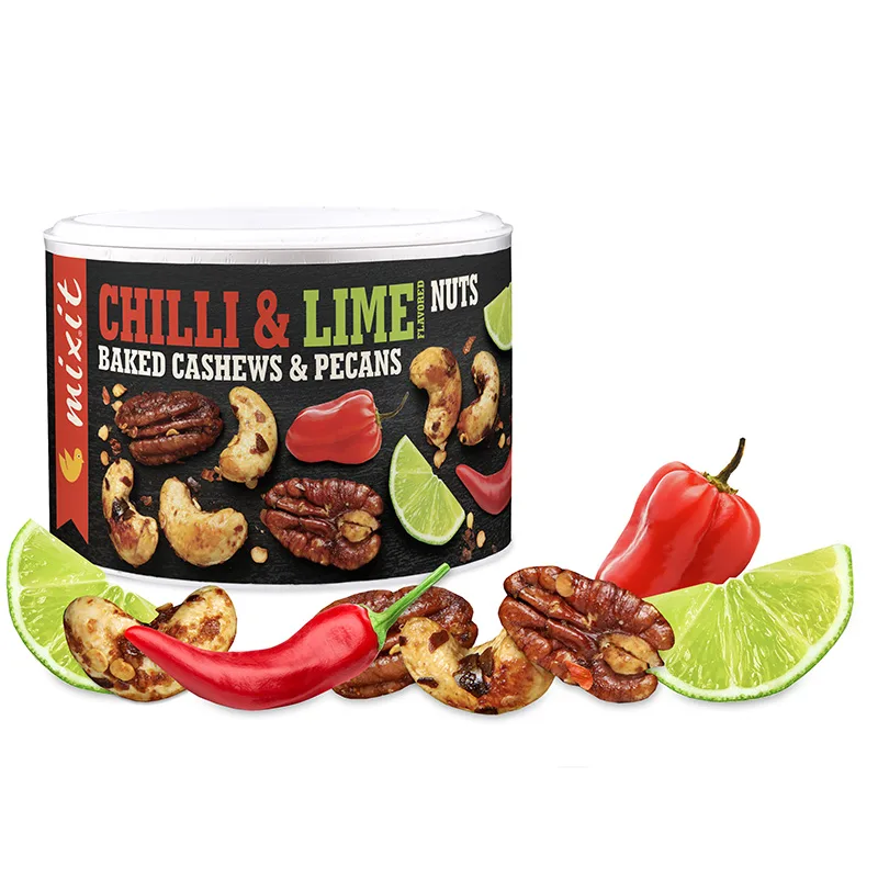 Mixit Oriešky z pece - Habanero chilli a limetka - 150g