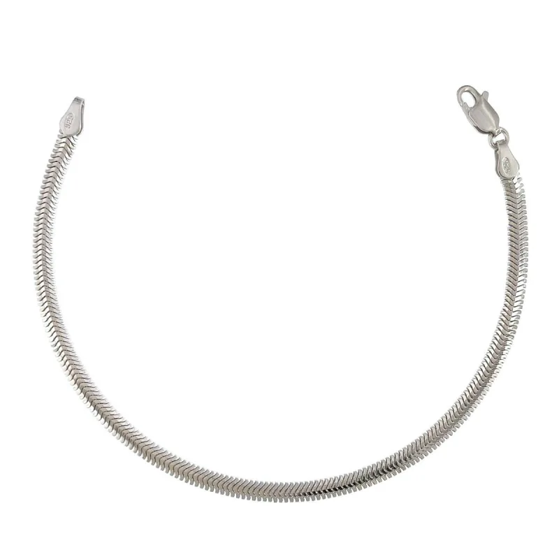 Strieborný náramok hádok dĺžka náramku 17cm