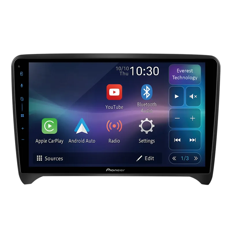 Pioneer 2DIN autorádio SPH-PF97BT, Audi TT SPH-PF97BT/A7341/CC033