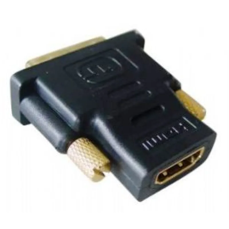 GEMBIRD redukce HDMI-DVI-D F/M,zlacené kontakty, černá A-HDMI-DVI-2