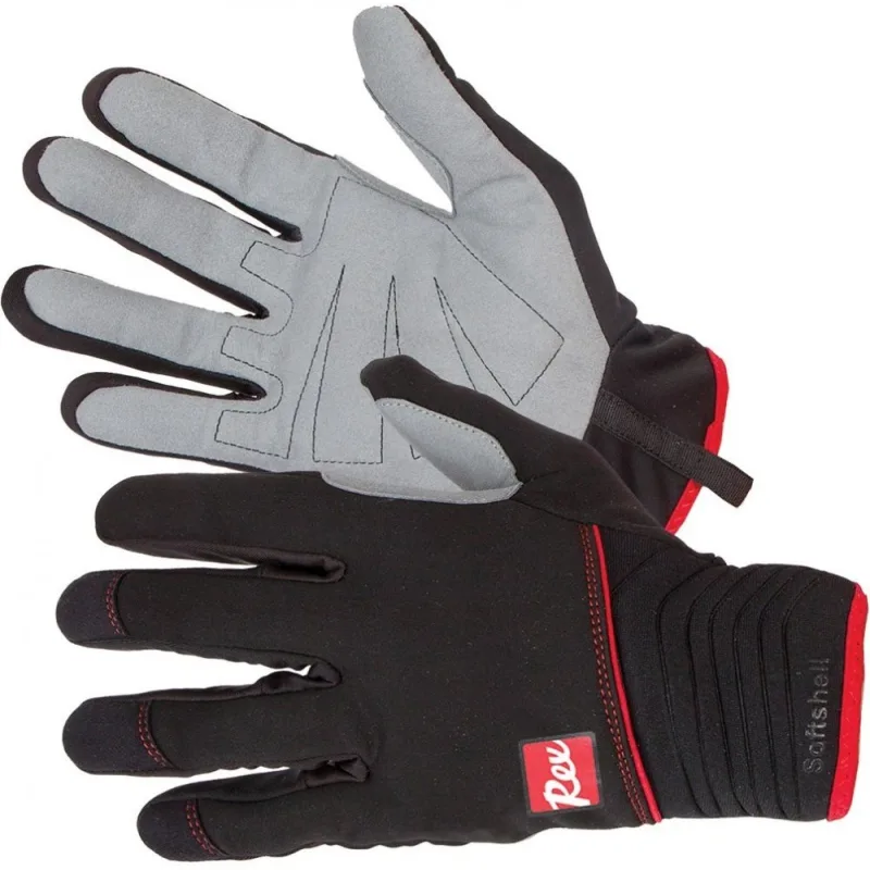 Běžecké rukavice Rex Lahti 2022/23 černé