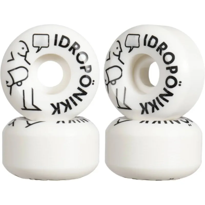 Hydroponic Hykea Kolečka pro skateboard 4-Souprava (53mm|Bílá)