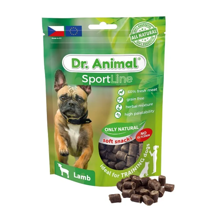 Dr.Animal Dr. Animal Sportline jahňa100 g