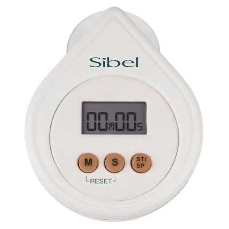 SIBEL Drop Digitálny časovač, minútka s alarmom - biela