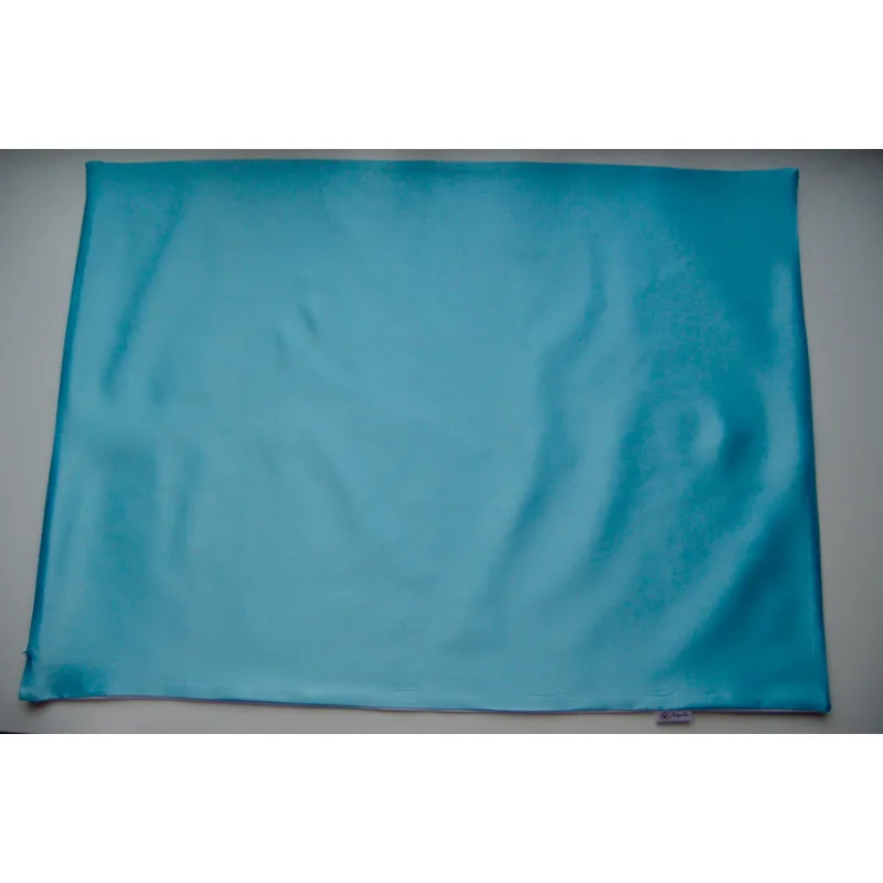 Nopala povlak na polštář hedvábný rozměr 70x90, barva světle modrá