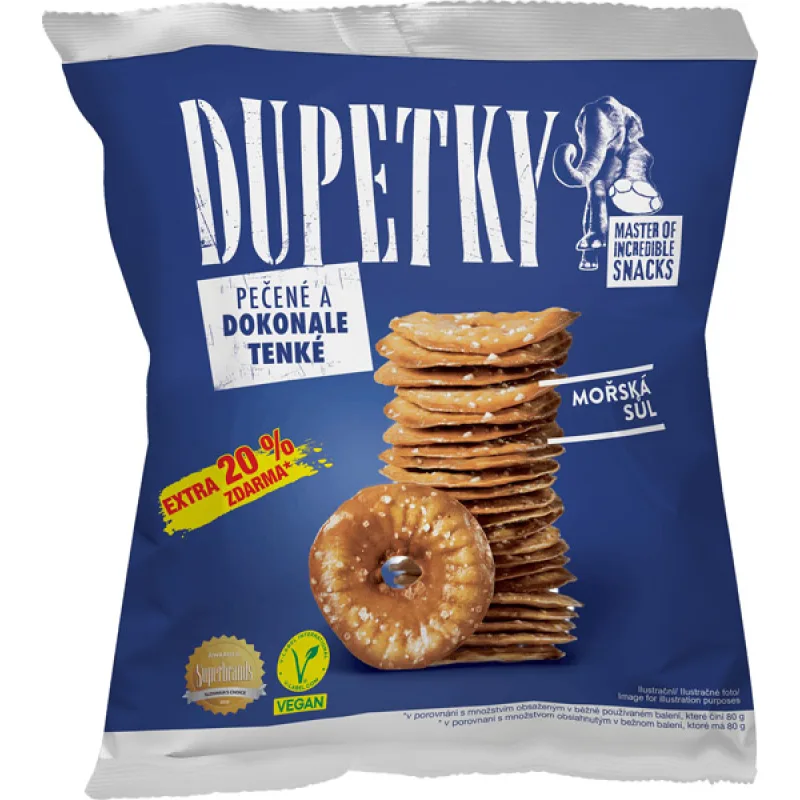 Dupetky pečené & solené 96g