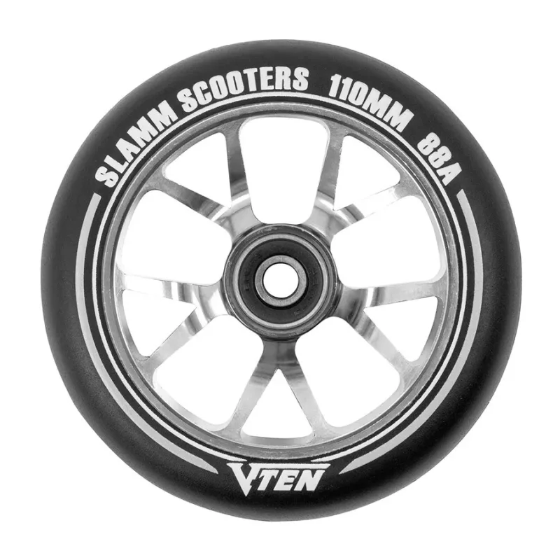 SLAMM V-TEN II 110MM WHEELS - TITANIUM