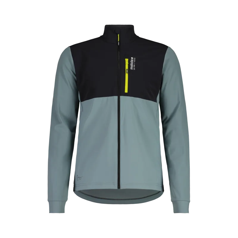 Běžecká bunda Maloja KESCHM. shaded sage multi