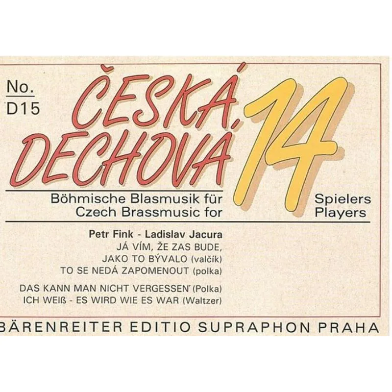 Bärenreiter Já vím, že zas bude, jako to bývalo / To se nedá zapomenout - poslední kus