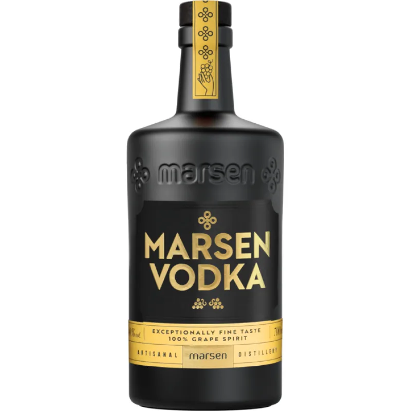 Marsen Vodka Grape Spirit 40% 0,7 l (čistá fľaša)