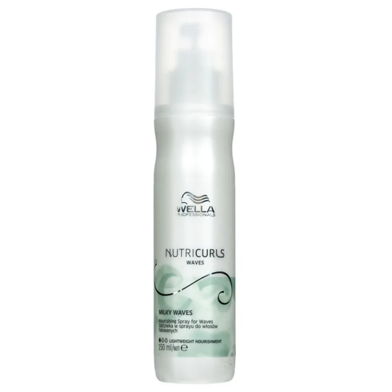 WELLA Nutricurls Milky Waves Nourishing Spray 150ml - hydratačný sprej pre vlnité vlasy
