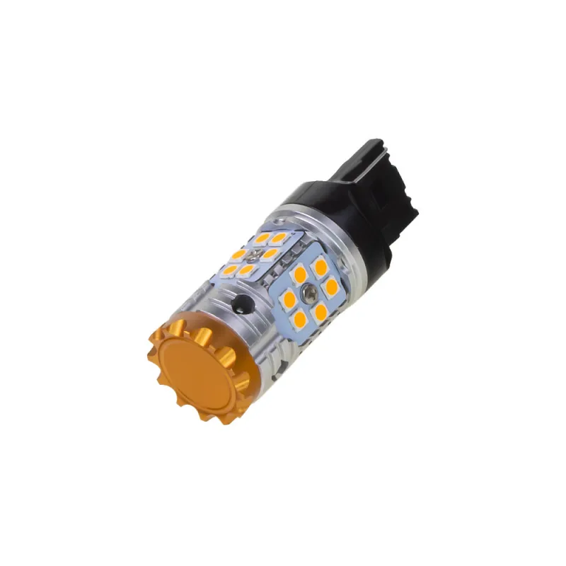 LED T20 (7440) oranžová, CAN-Bus, 12-24V, 24LED/3030SMD 95cb252ora