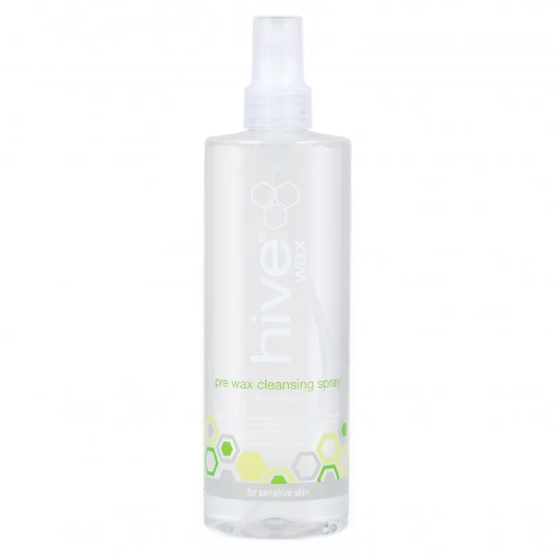 Preddepilačný čistiaci sprej HIVE Pre wax cleansing spray - Coconut & lime 400 ml