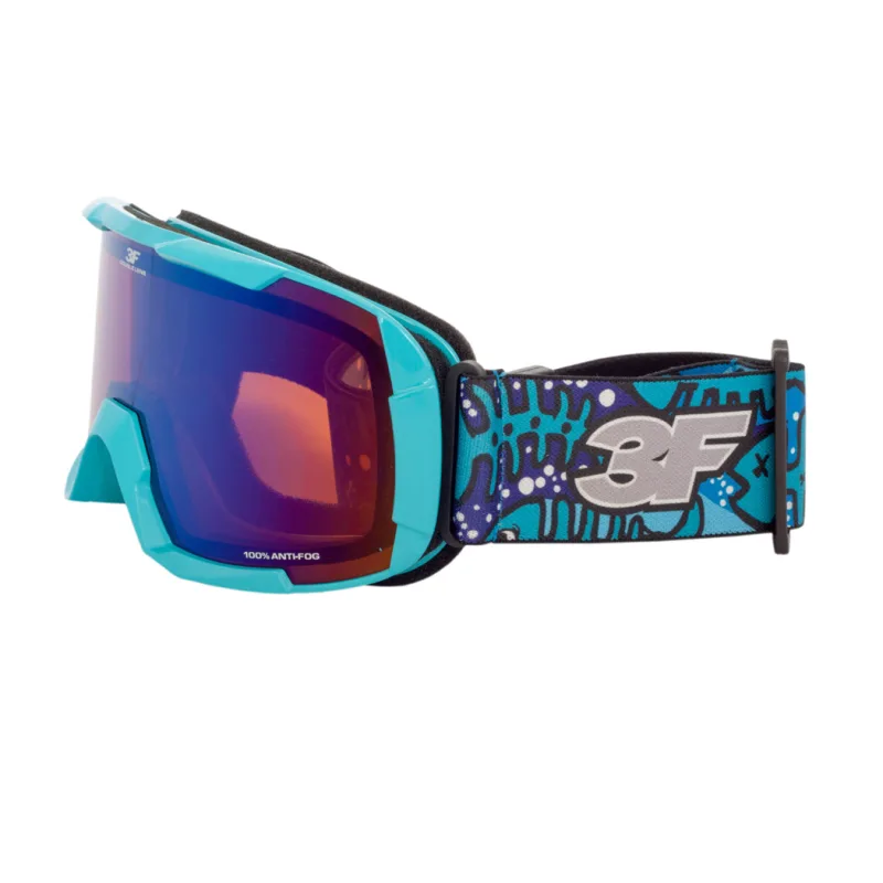 Lyžařské brýle 3F Glimmer Y 1814 tyrkysové
