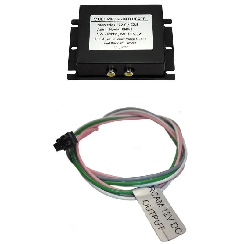 Adaptér A/V vstup pro OEM navigaci Škoda, VW RNS-510 (MFD3) bez OEM TV tuneru mi092/rns510