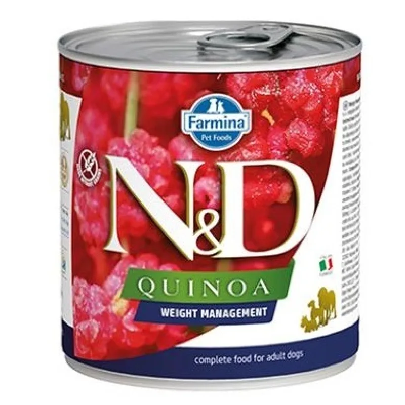Farmina N&D dog QUINOA Weight management konzerva 285 g