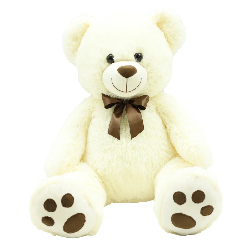 Steppos Mac Toys STEPPOS Plyšový medvídek krémový 60 cm