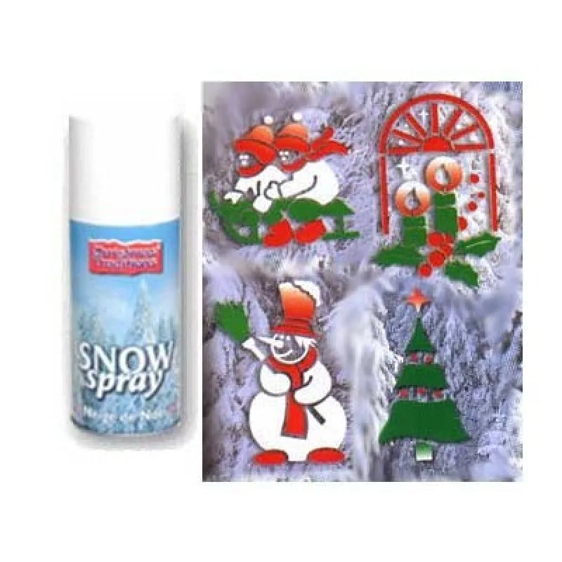 Z GOOD MARK CHRISTMAS TRADITIONS Snow Spray White 150ml - vianočný dekoratívny sneh v spreji - biely