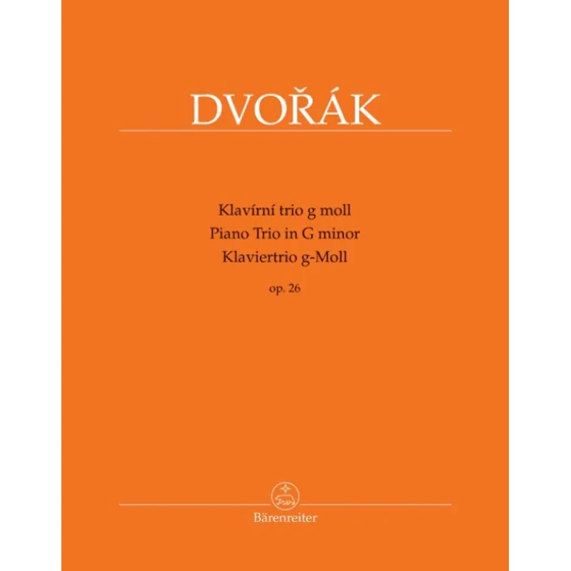 Bärenreiter Klavírní trio g-moll, op. 26
