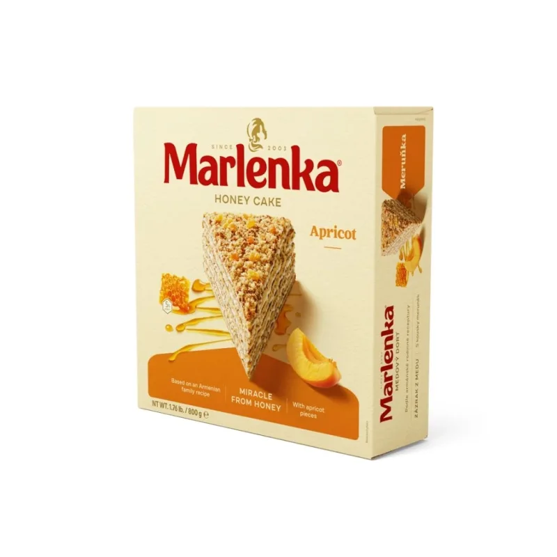 Marlenka Medová torta marhuľová 800g
