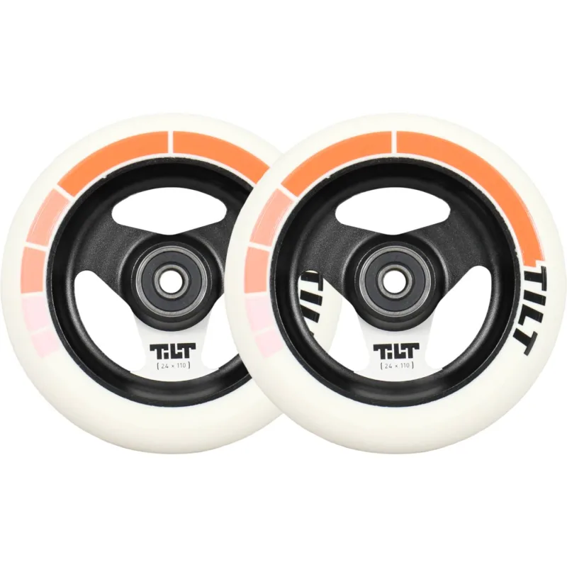 Tilt Stage I Pro Scooter Wheels 110mm 2-Pack - Red Stripe