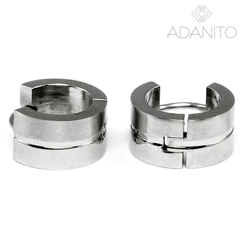 Náušnice z chirurgickej ocele krúžky SCREAM SU599