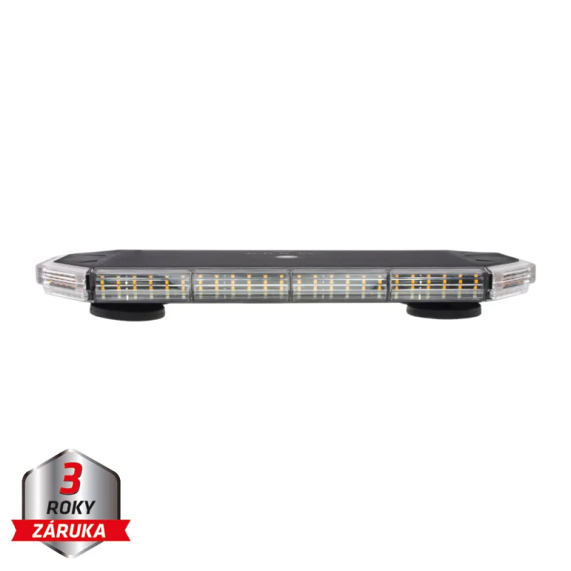 LED rampa 440mm, oranžovo bílá, magnet 10-30V, ECE R65 sre9-440AWM
