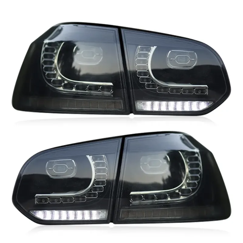 VLAND YAB-GEF-0183A Zadní LED světla VW Golf 6 hatchback Barva: Šedá kouřová CHR1510_CER2