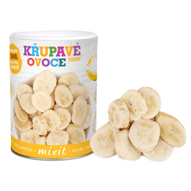 Mixit Banán - Chrumkavé ovocie - 130g