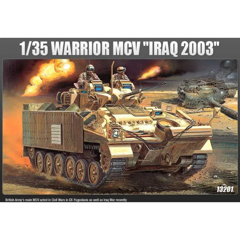 Academy Model Kit military 13201 - WARRIOR MCV "IRAK 2003" (1:35)