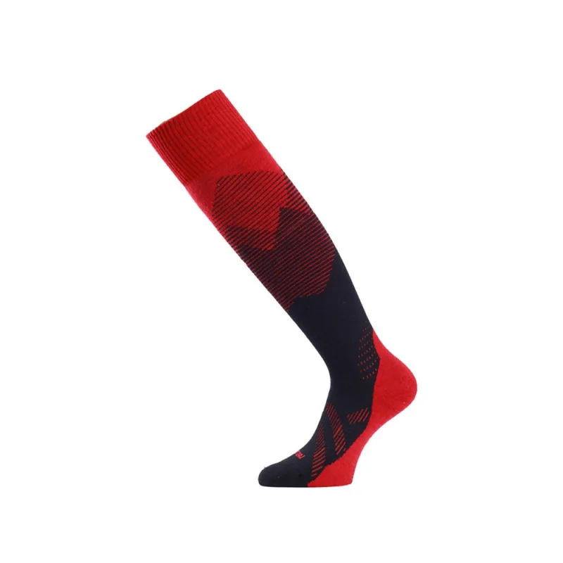 Merino podkolenky Lasting FWM 393 červené