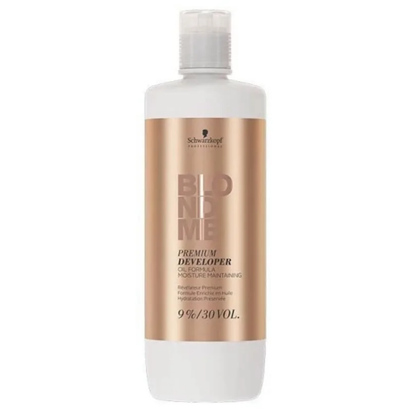 SCHWARZKOPF Blondme Premium Care Developer 9% (30vol) - krémový peroxid 1000ml
