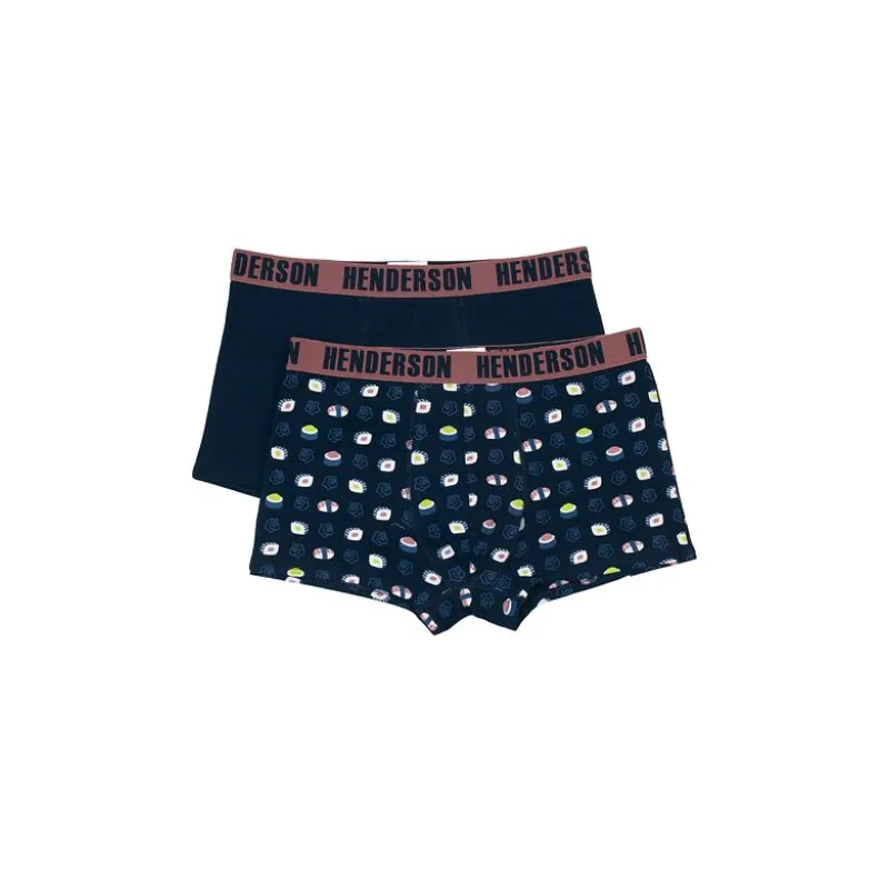 2pack pánskych boxeriek Sushi modré 3XL