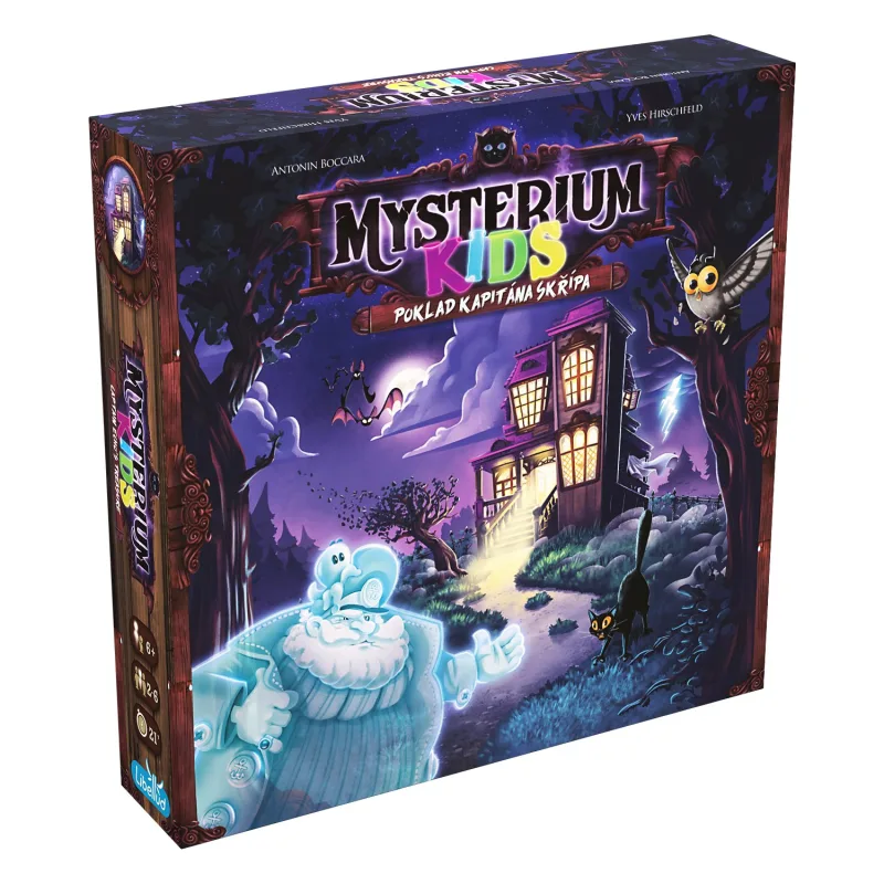 Asmodee Kids Mysterium Kids: Poklad kapitána Skřípa