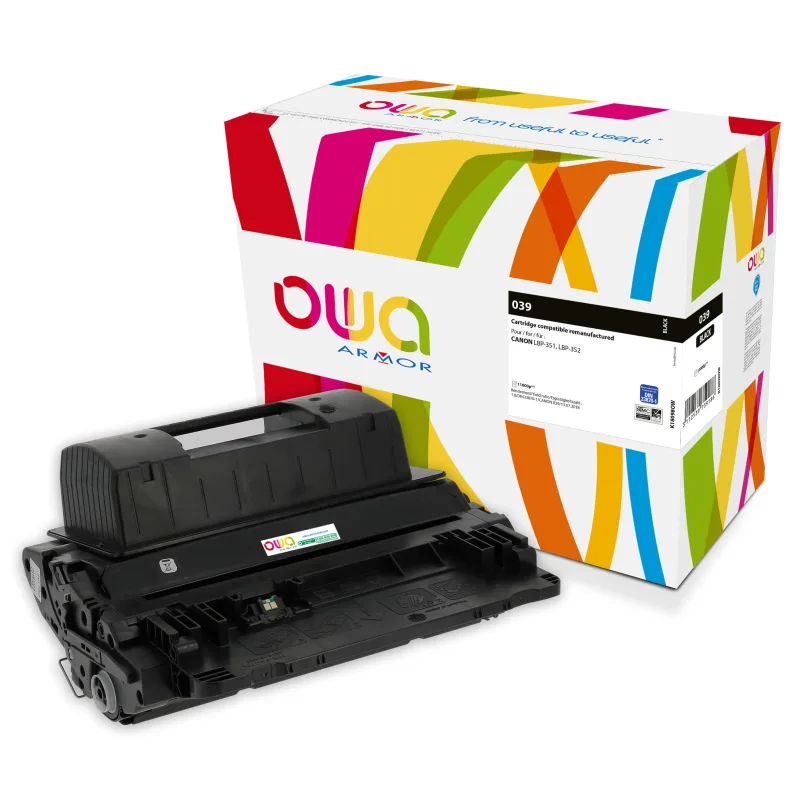 OWA Armor toner kompatibilní s Canon CRG-039, 11000 str, černá/black K18098OW