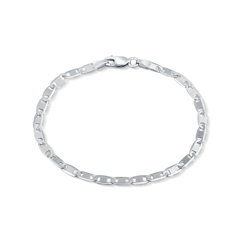 Strieborný náramok JVD SVLCOPQ0SJ180, 18 cm, 2.75 g