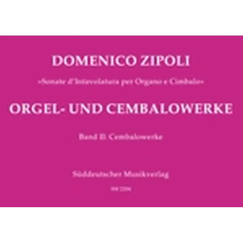 Bärenreiter Sonate d'Intavolatura per Organo e Cimbalo - 2. díl